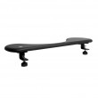 R-Go Tools Armrest R-Go, ergonomic, symmetrical, with abdominal cutout, soft foam, black