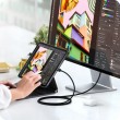 Satechi ST-YTB5100K Thunderbolt cable 1 m 120 Gbit/s Black
