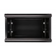 Extralink Rackmount cabinet 6U 600x600 Black wall mounted