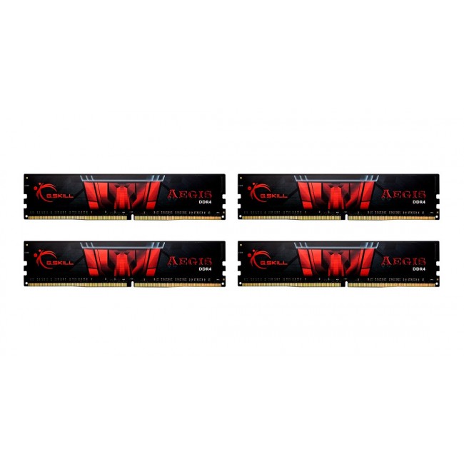 G.Skill Aegis F4-3200C16Q-32GIS memory module 32 GB 4 x 8 GB DDR4 3200 MHz