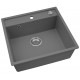 The sink PYRAMIS CAMEA 53x50 1B gray concrete The sink PYRAMIS CAMEA 53x50 1B gray concrete