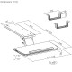 Maclean under-desk keyboard holder, adjustable, max. 5kg, black, MC-156 B