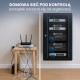 Extralink Rackmount cabinet 12U 600x450 Black wall mounted