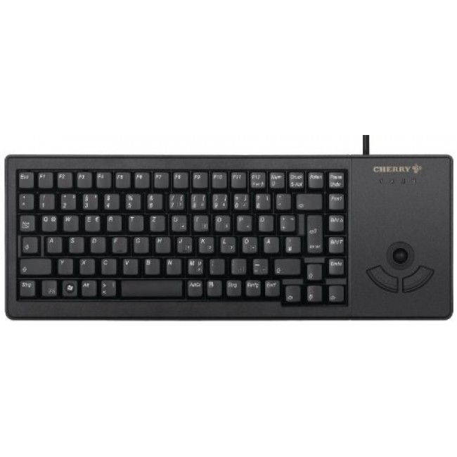 CHERRY XS Trackball G84-5400 keyboard Office USB QWERTZ German Black