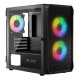 Logic PORTOS ARGB MINI USB 3.0 Case Black Logic PORTOS ARGB MINI USB 3.0 Case Black