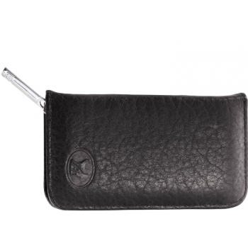 Zwilling Twinox Travel Set - Black Leather Case, 5 Pieces - Black