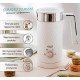Adler AD 4494 milk frother/warmer Automatic Metallic, White