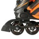 INLINE SKATES NILS EXTREME NA14112 BLACK-ORANGE SIZE. 38
