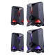 PC SPEAKERS ROCKET 2.0 6W LED USB BLACK