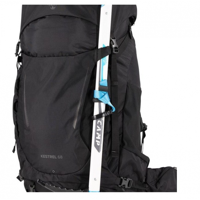 Trekking Backpack Osprey Kestrel 48 black S/M