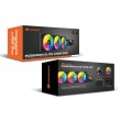 COUGAR CPU Water Cooling, Poseidon Elite 360, ARGB, Black