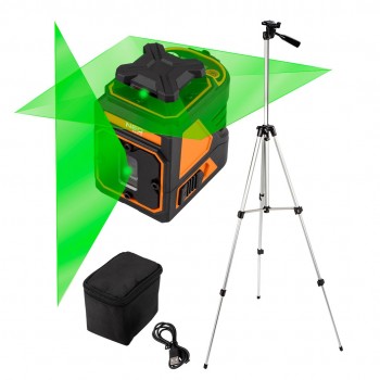 LASER P ASZCZYZNOWY 30 M, 5 LINII, ETUI + STATYW 1.5M