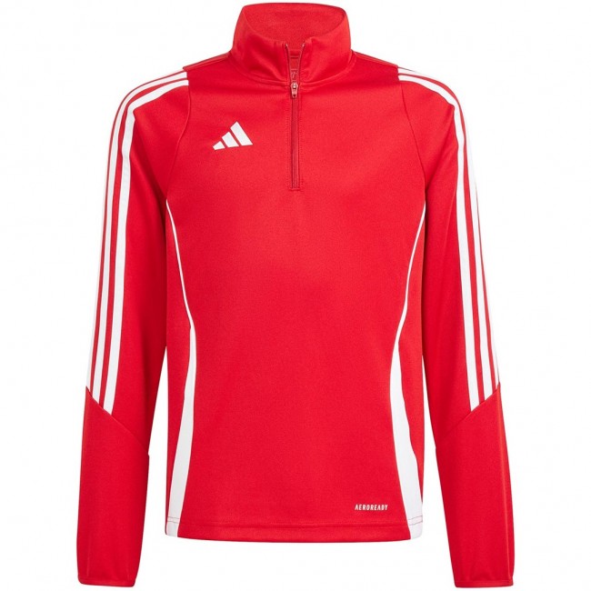 Sweatshirt for kids adidas Tiro 24 Training Top red IR9361 128cm