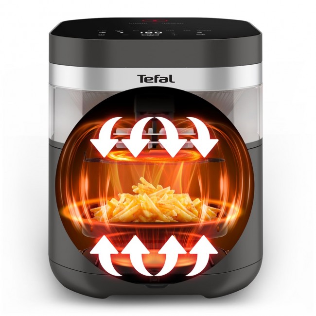 Tefal Easy Fry Infrared EY832HE0 fryer Single 7 L Stand-alone 2020 W Hot air fryer Dark Grey