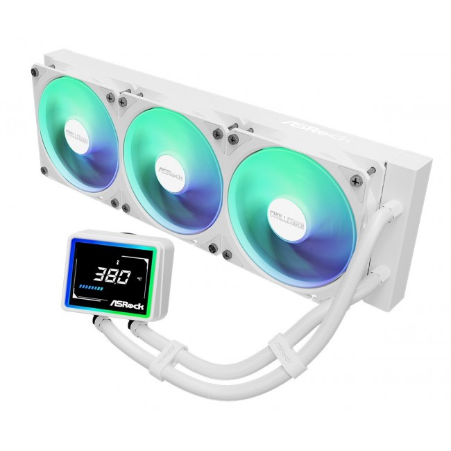 Asrock Challenger White 360 Digital Processor All-in-one liquid cooler 12 cm
