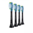 Philips C3 Premium Plaque Defence HX9044/33 4x Black sonic toothbrush heads