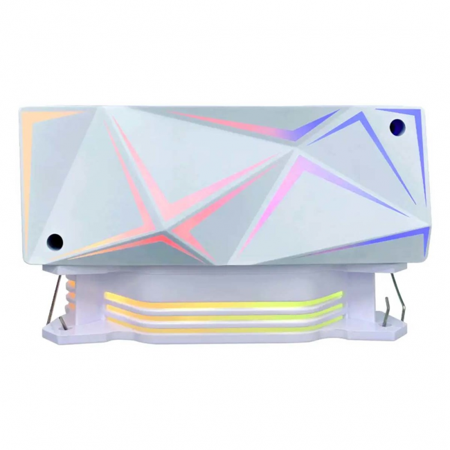 RAMPAGE OCTAGON C50 CPU Cooler White