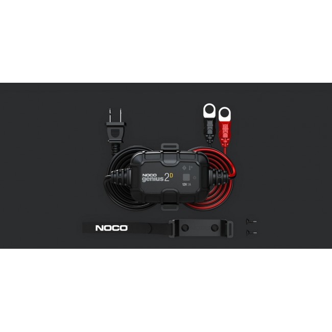 GENIUS2DEU 2A Direct-Mount Battery Charger