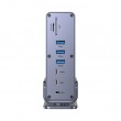 UNITEK D1135AGY01 laptop dock/port replicator Docking USB 3.2 Gen 1 (3.1 Gen 1) Type-C Grey