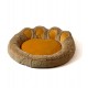 GO GIFT Dog and cat bed XXL - camel - 85x85 cm