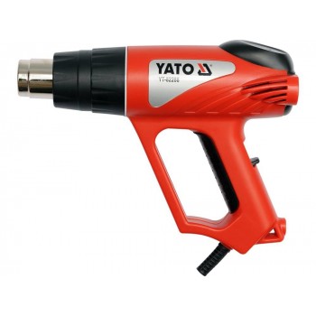 Yato YT-82288 heat gun Hot air gun 500 l/min 550 C 2000 W Black, Red