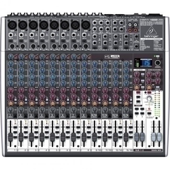 Behringer XENYX X2222USB 22 channels Behringer XENYX X2222USB 22 channels