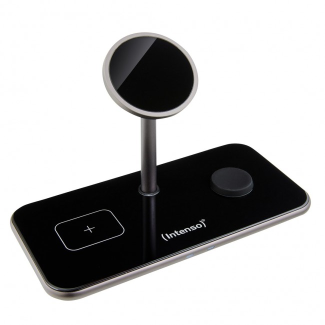 Intenso MB13 Headphones, Smartphone, Smartwatch Black USB Wireless charging Fast charging Indoor Intenso MB13 Headphones, Smartphone, Smartwatch Black USB Wireless charging Fast charging Indoor