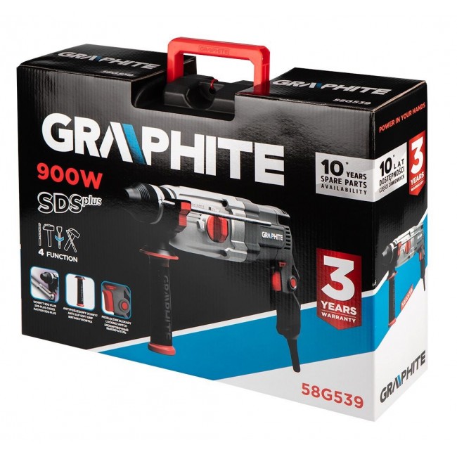 Graphite 58G539 rotary hammer