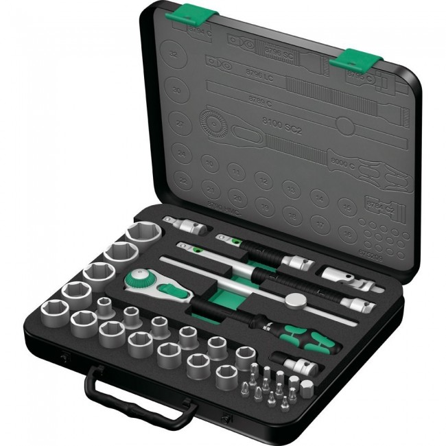 Wera 05003645001 socket wrench Socket wrench set 37 pc(s) Wera 05003645001 socket wrench Socket wrench set 37 pc(s)