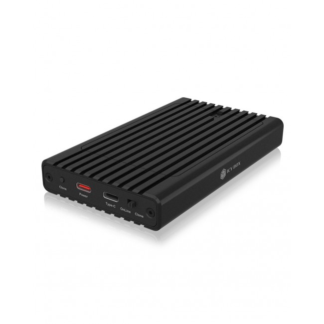 ICY BOX IB-2817MCL-C31 SSD enclosure Black M.2 USB powered