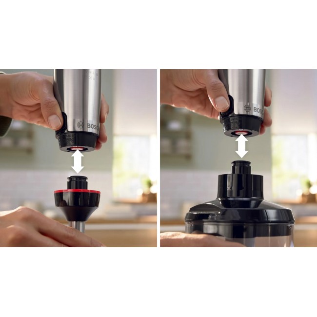 Bosch Serie 6 MSM6M621 blender 0.5 L Immersion blender 1000 W Black, Stainless steel Bosch Serie 6 MSM6M621 blender 0.5 L Immersion blender 1000 W Black, Stainless steel