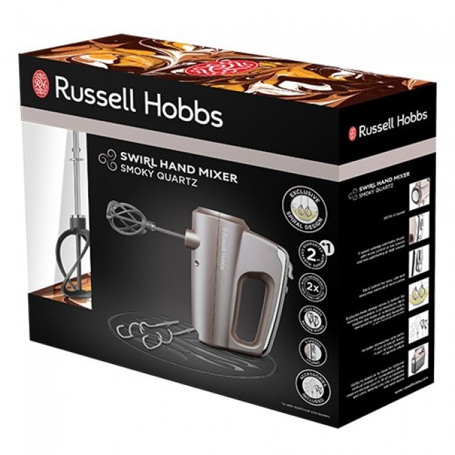Russell Hobbs 25892-56 mixer Hand mixer 350 W Quartz metallic
