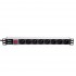Listwa zasilająca PDU Netrack 19'' 1U, 230V/16A, 8xE, ALU