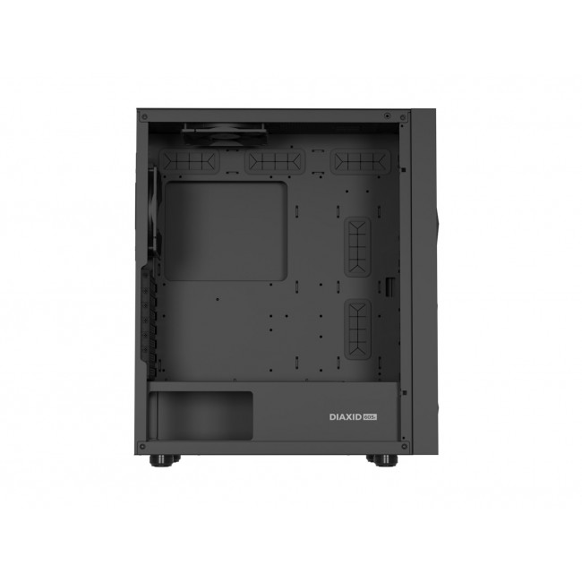 GENESIS DIAXID 605F MIDI TOWER CASE WITH USB-C WINDOW BLACK