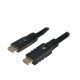 LogiLink CHA0025 HDMI cable 25 m HDMI Type A (Standard) Black LogiLink CHA0025 HDMI cable 25 m HDMI Type A (Standard) Black