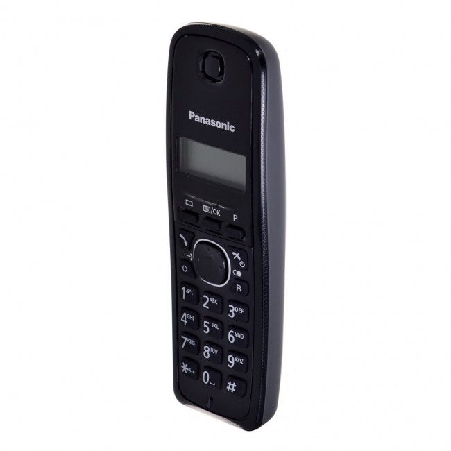 Panasonic KX-TG1611 telephone DECT telephone Black Caller ID Panasonic KX-TG1611 telephone DECT telephone Black Caller ID