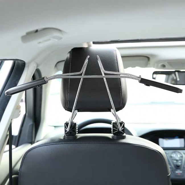 Maclean MC-870 Universal Car Hanger For Headrest Seat Bracket Car Coat Hanger Black Maclean MC-870 Universal Car Hanger For Headrest Seat Bracket Car Coat Hanger Black