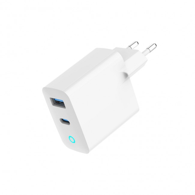 Gembird TA-UC-PDQC45L-W-01 mobile device charger Universal White AC Fast charging Indoor Gembird TA-UC-PDQC45L-W-01 mobile device charger Universal White AC Fast charging Indoor