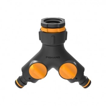 Fiskars 1027061 water hose fitting Tap connector Black, Orange 1 pc(s)