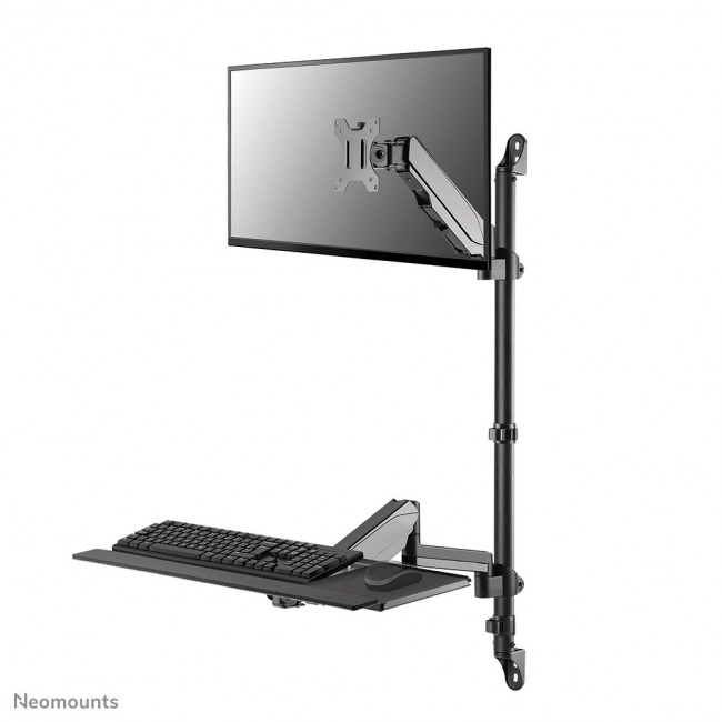 Neomounts WL90-325BL1 Sit-stand workstation wall 17-32