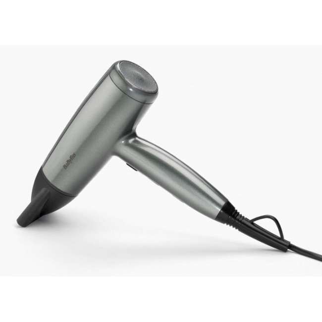 BaByliss D581E hair dryer 2100 W Black, Silver