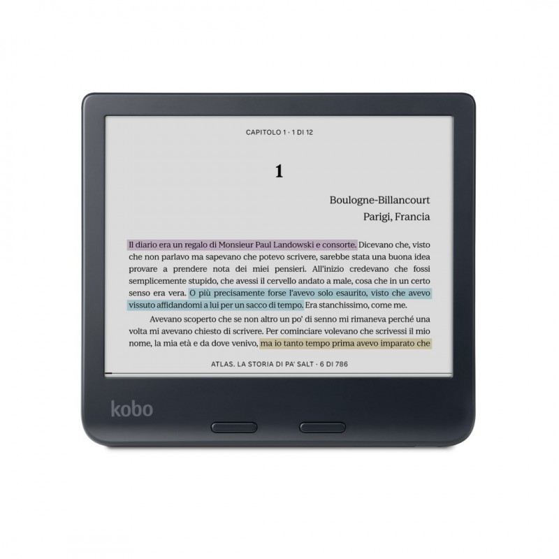 Kobo eBook Reader Libra with stylus 2