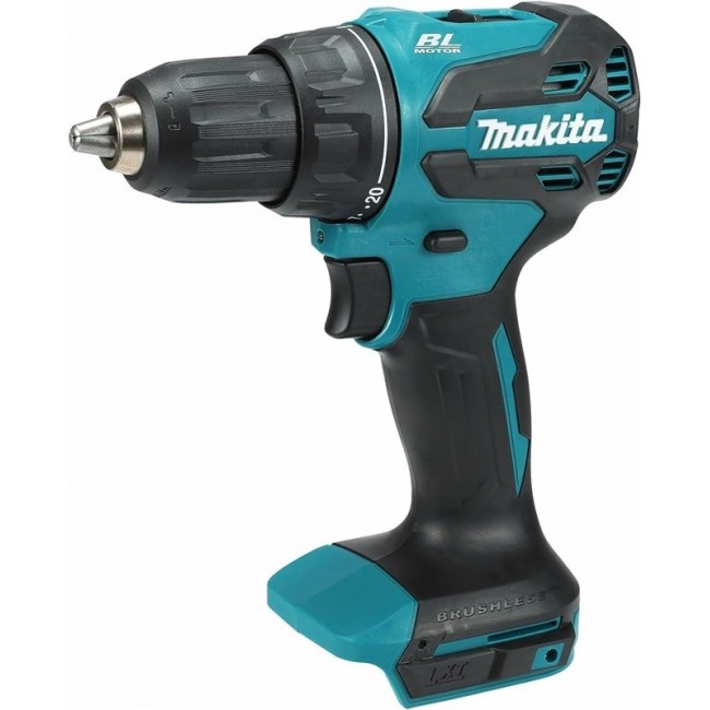 Makita DDF490Z drill 1900 RPM Keyless 1.7 kg Blue, Black