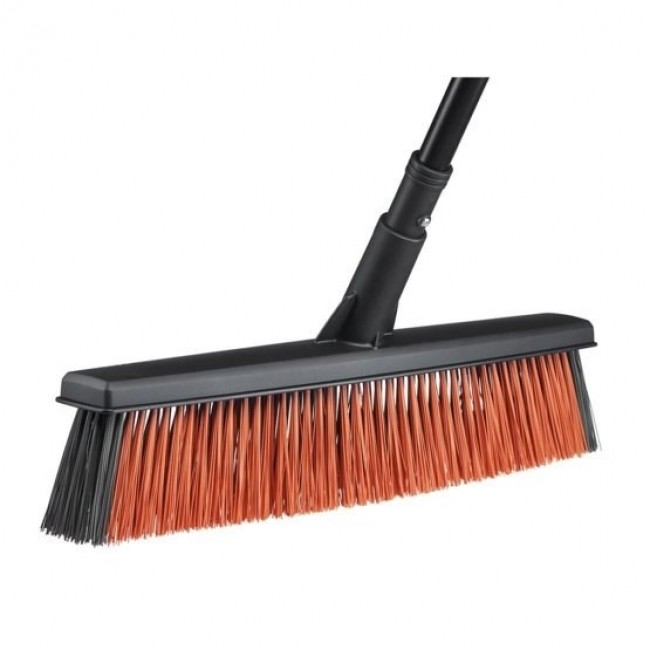 Fiskars 1025926 broom Indoor Soft / Hard bristle Aluminium Black