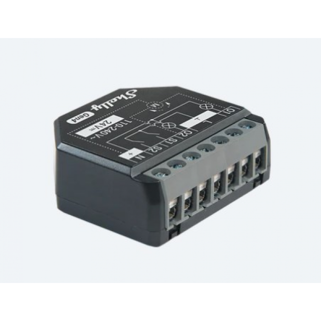 Shelly 2PM Gen4 dual WiFi relay with energy measurement