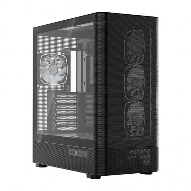 MODECOM Volcano Volcano AQ300 ARGB Midi Black