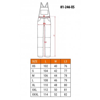 NEO tools 81-246-XS work clothing