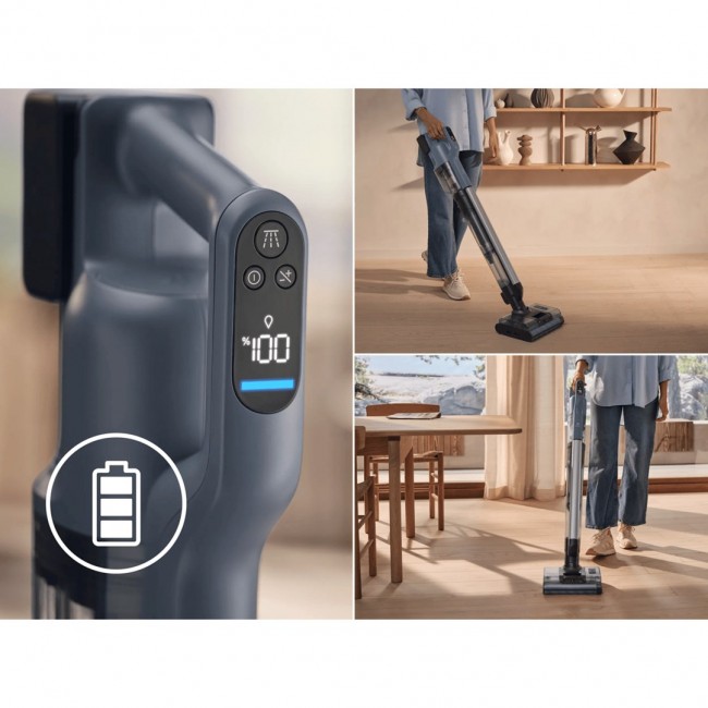 Electrolux EW82U1DB 2-in-1 stick vacuum Battery Dry&wet Cyclonic Bagless 85 W Blue 4.3 Ah Electrolux EW82U1DB 2-in-1 stick vacuum Battery Dry&wet Cyclonic Bagless 85 W Blue 4.3 Ah