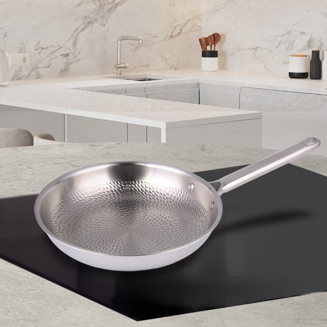 HAMMERED Steel Frying Pan MAESTRO MR-1229 28 cm (MR-1229-28)