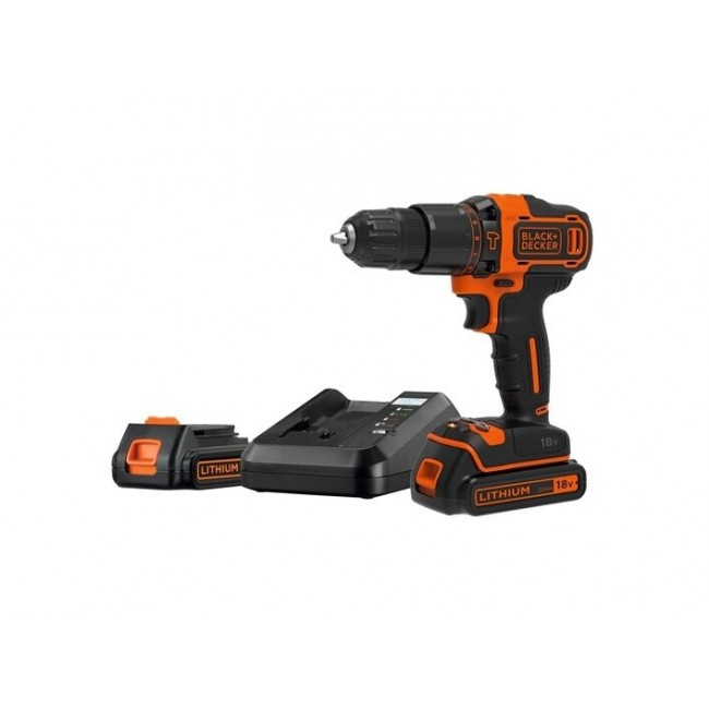 Black & Decker BDCHD18K1B2-QW drill 1400 RPM